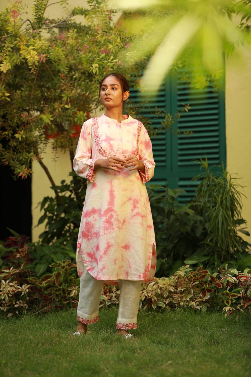 Tye & Dye Kurta Set