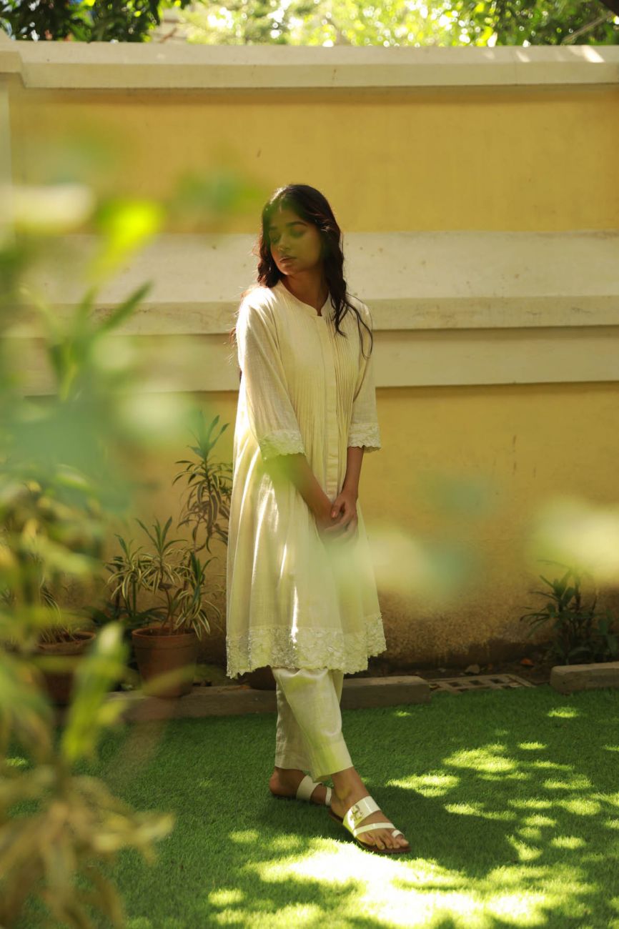 Ivory Chic Kurta Set